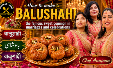 How to make Balushahi at home the essential and marriage and celebration sweet in north india pakistan and bangladesh
